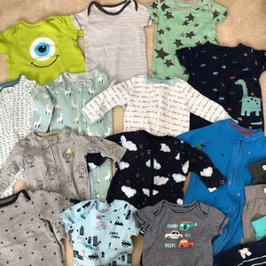 Newborn 0-3 month baby lot